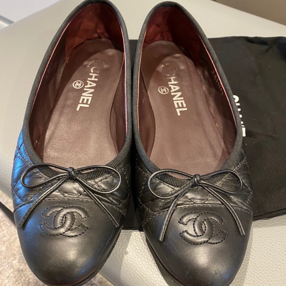 Authentic Chanel ballet flat